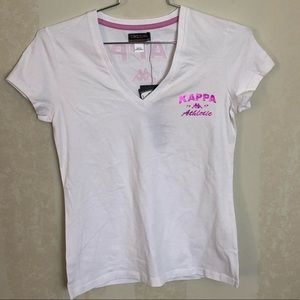 Kappa NWT Athletic Ravi V-Neck T-shirt